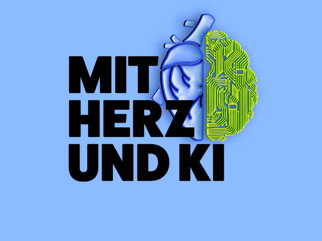 Podcast Cover Mit Herz und KI